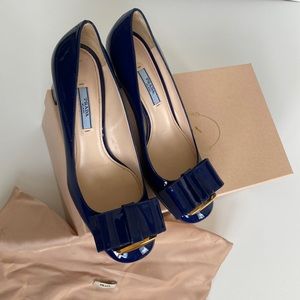 Prada Navy Blue Pumps | EU 37